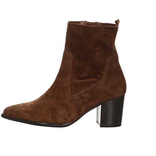 Gabor Stiefelette Veloursleder Uni Stiefeletten spitz braun Gabor Stiefelette Veloursleder Uni Stiefeletten spitz braun von Gabor