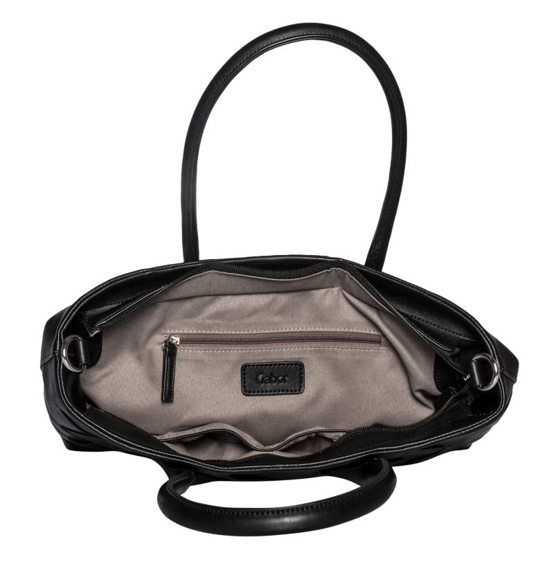 Gabor - TAMIKA, Zip shopper L, black black - Gr. - L von Gabor