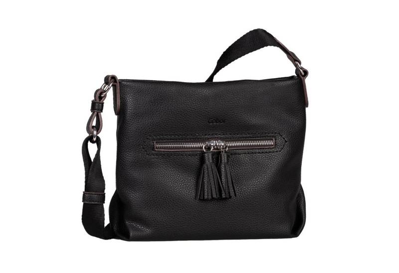 Gabor Umhängetasche Anthina, aus weich genarbtem Lederimitat mit dekorativem Quastendetail von Gabor