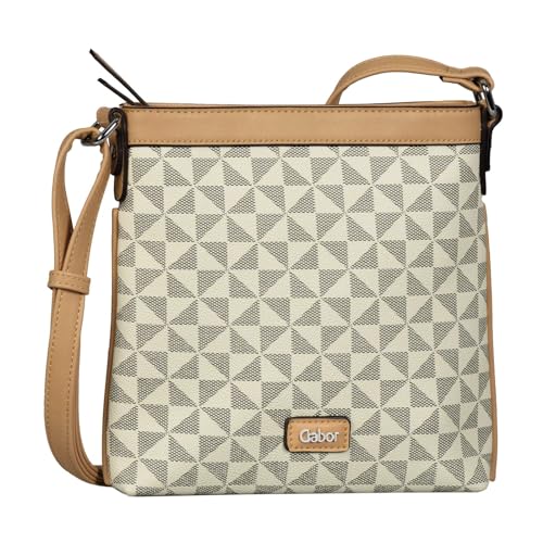 Gabor bags Barina Damen Umhängetasche Crossbody Bag Mittelgroß Weiß von Gabor