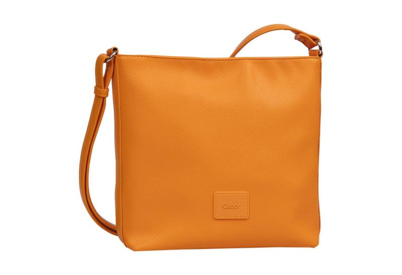 Gabor Umhängetasche Elfie, aus fein genarbtem, glattem Kunstleder und mit einem Logo Rubber Patch von Gabor