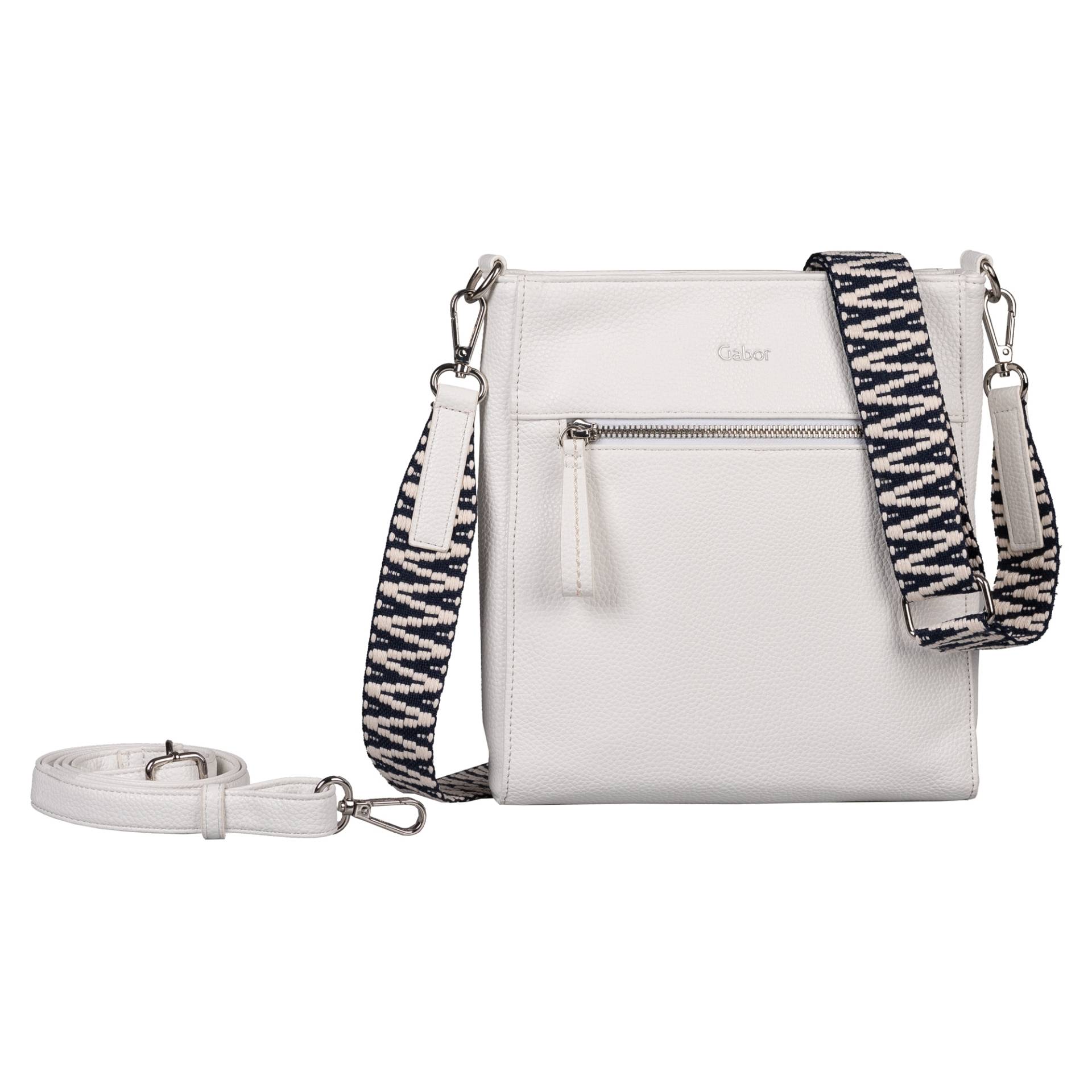 Gabor Umhängetasche "Silena" Damen Schultertasche mit hochwertig gewebtem Gurtband von Gabor