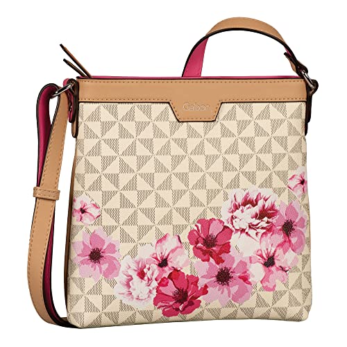 Gabor bags , BARINA FLOWER, Damen, Umhängetasche, M, rosa, 23x4x23cm von Gabor