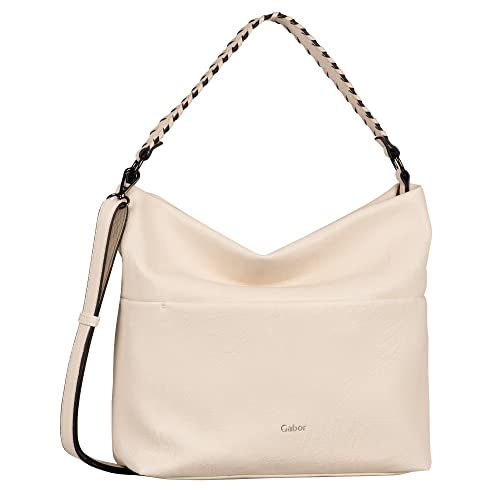 Gabor bags , MADLEN, Damen, Schultertasche, one size, beige, 37x10,5x28cm von Gabor