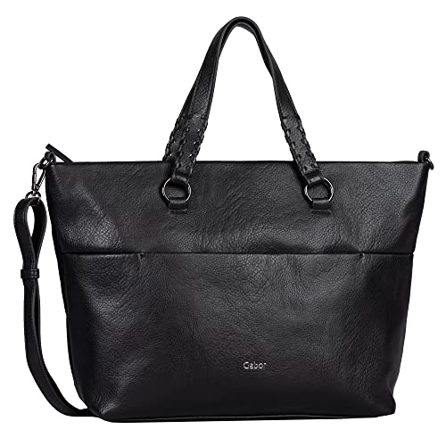 Gabor bags , MADLEN, Damen, Shopper, L, schwarz, 43x18x28cm von Gabor