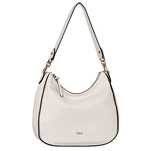 Gabor bags , MALIN, Damen, Schultertasche, one size, weiß, 32x9x27cm von Gabor