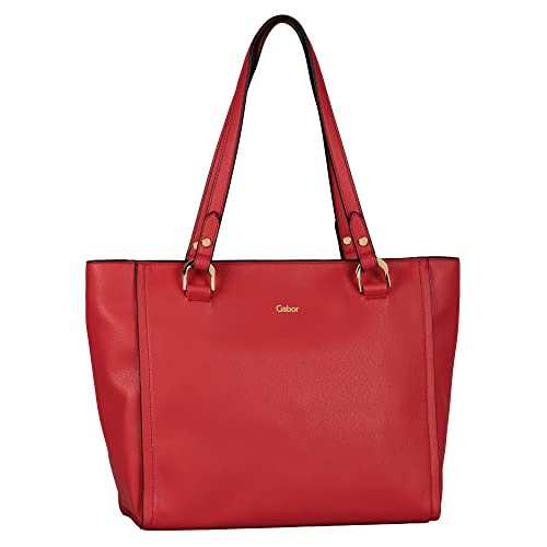 Gabor bags , MALIN, Damen, Shopper, L, rot, 42,5x15,5x28cm von Gabor