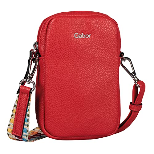 Gabor bags , RIA, Damen, Handytasche, S, rot, 12x3x18,5cm von Gabor