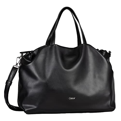 Gabor bags , SARAH, Damen, Reißverschluss Tragetasche, L, schwarz, 35x16x26cm von Gabor