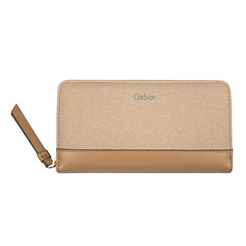 Gabor bags , SUE WALLETS, Damen, Geldbörse, one size, beige, 20x2,5x10,5cm von Gabor