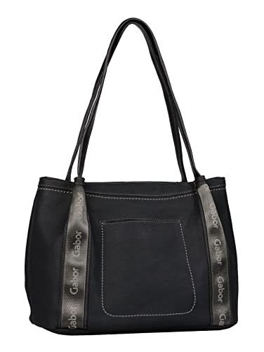 Gabor bags ABBY Damen Shopper L, black, 37x19,5x26,5 von Gabor