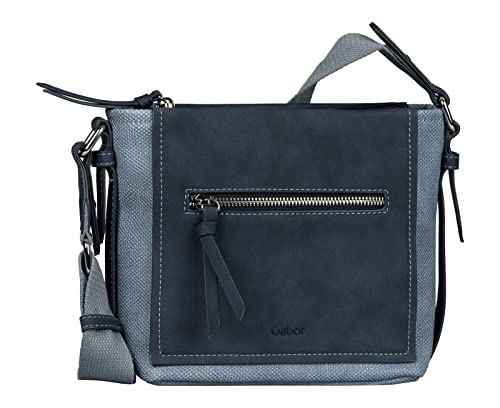 Gabor bags AVA Damen Umhängetasche S, denim blue, 21x9x20 von Gabor