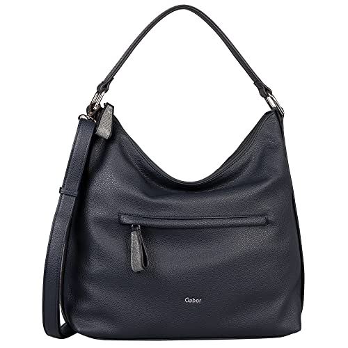 Gabor bags Anina Damen Hobo Bag Schultertasche Mittelgroß Blau von camel active