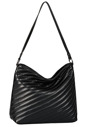 Gabor bags CAMILA Damen Schultertasche one size, black, 34x15x28,5 von Gabor