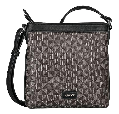 Gabor bags Barina Damen Umhängetasche Crossbody Bag Mittelgroß Schwarz von Gabor