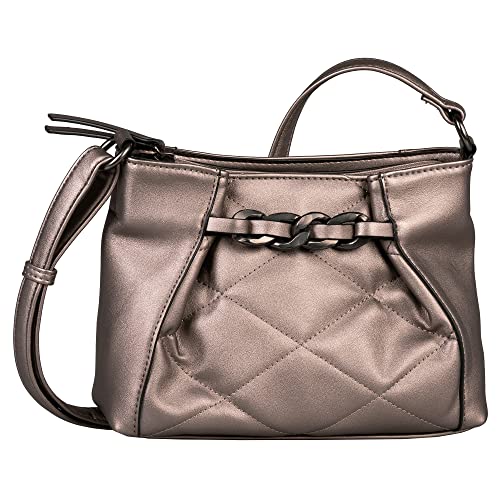 Gabor bags Charlotte Damen Umhängetasche Crossbody Bag Klein Silber von camel active