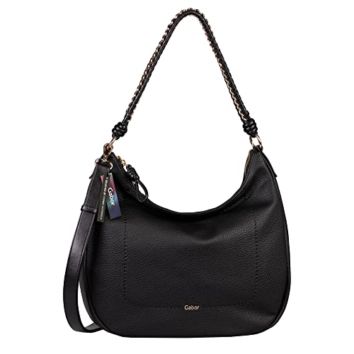 Gabor bags Dania Damen Hobo Bag Schultertasche Groß Schwarz von camel active