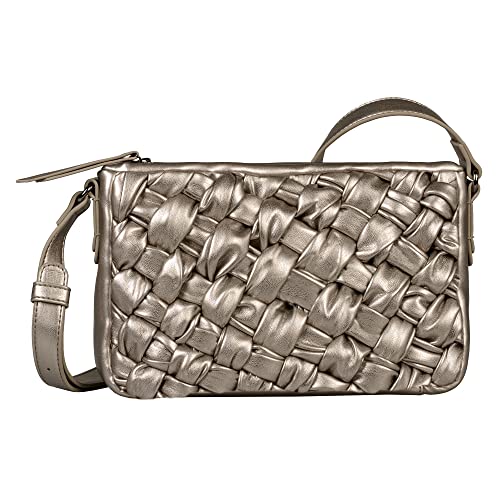 Gabor bags Gianna Damen Umhängetasche Crossbody Bag Klein Silber von camel active