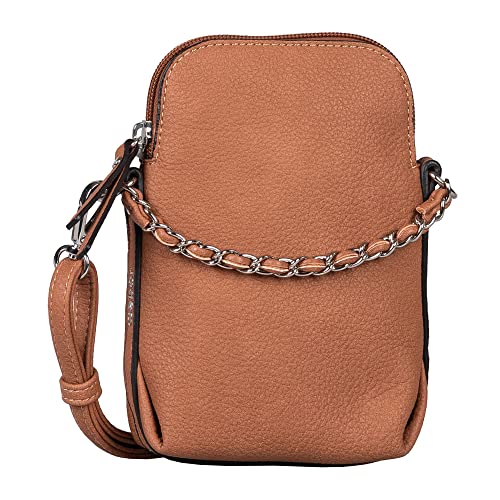 Gabor bags Valentine Damen Handytasche Umhängetasche Mittelgroß Braun von camel active