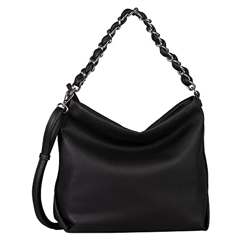 Gabor bags Valentine Damen Hobo Bag Schultertasche Mittelgroß Schwarz von camel active