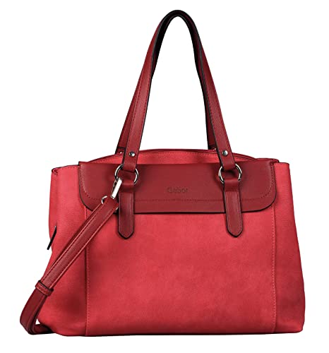 Gabor bags ELLY Damen Shopper M, red, 37x14x25,5 von Gabor