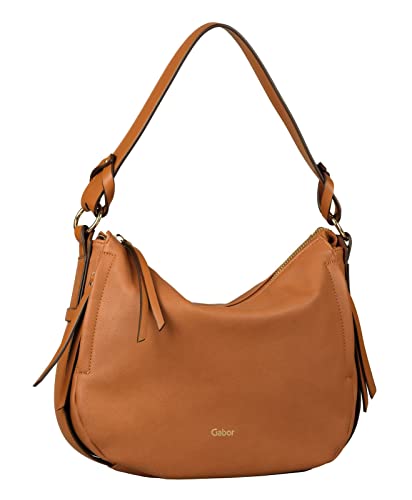 Gabor bags FLORENCIA Damen Schultertasche one size, cognac, 33x8x27 von Gabor