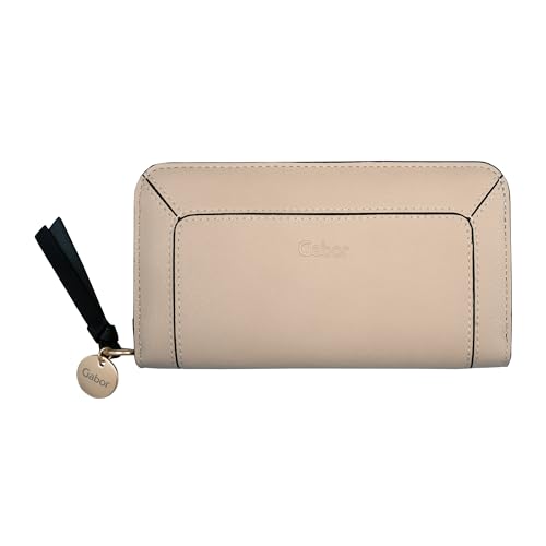 Gabor bags Francis DamenGeldbörse Portemonnaie Reißverschluss Groß Beige von Gabor