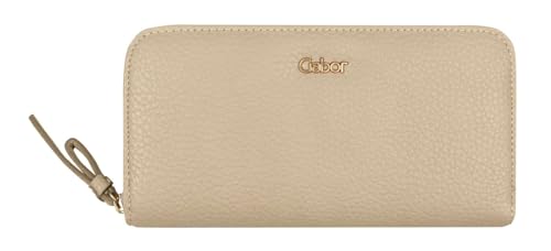 Gabor bags Gela Damen Geldbörse Portemonnaie Reißverschluss Groß Beige von Gabor