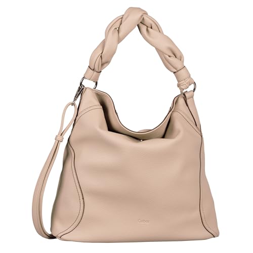 Gabor bags Kristy Damen Hobo Bag Schultertasche Mittelgroß Beige von Gabor