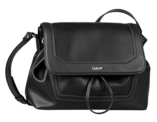 Gabor bags LATINA Damen Umhängetasche M, black, 29x11x21 von Gabor