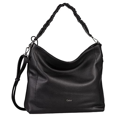 Gabor bags Lavinia Damen Hobo Bag Schultertasche Groß Schwarz von camel active