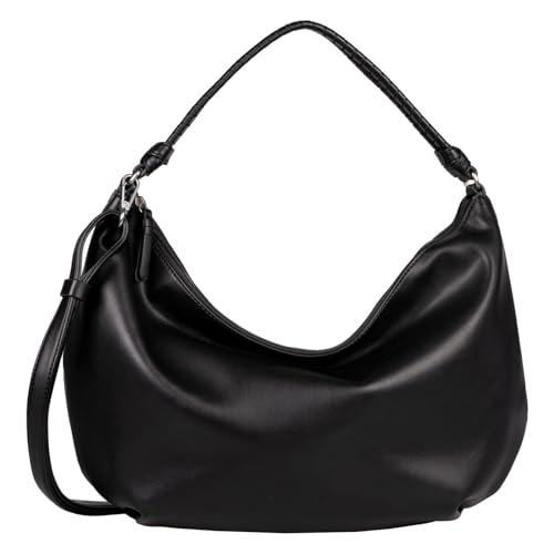 Gabor bags Lela Damen Schultertasche Mittelgroß Schwarz von Gabor