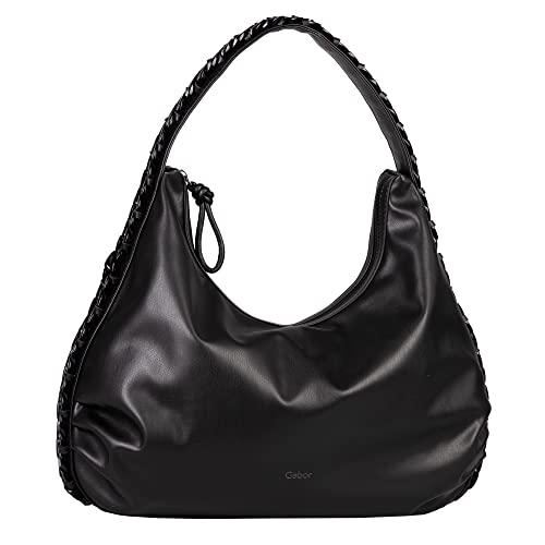 Gabor bags Lizzie Damen Hobo Bag Schultertasche Groß Schwarz von camel active