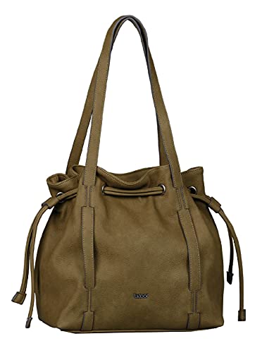 Gabor bags MALU Damen Shopper M, khaki, 34x18,5x29 von Gabor