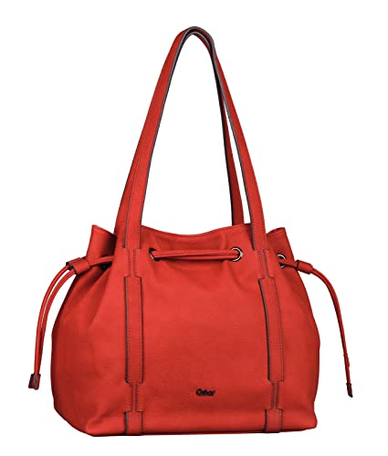 Gabor bags MALU Damen Shopper M, red, 34x18,5x29 von Gabor