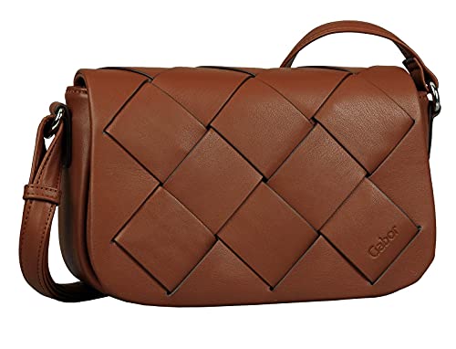 Gabor bags TAMIKA Damen Umhängetasche S, cognac, 23,5x6,5x14,5 von Gabor