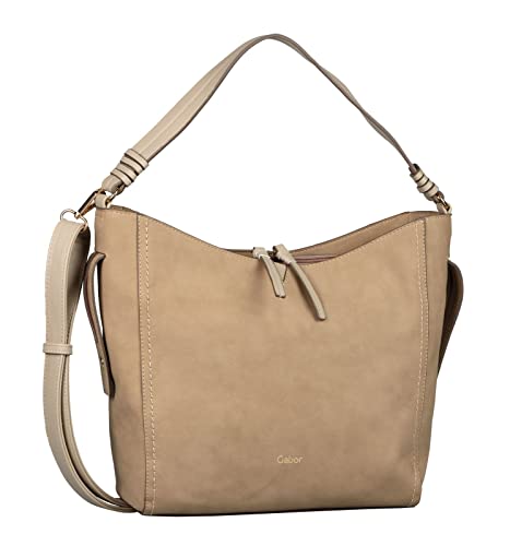 Gabor bags VALERY Damen Schultertasche one size, beige, 33x12x30 von Gabor