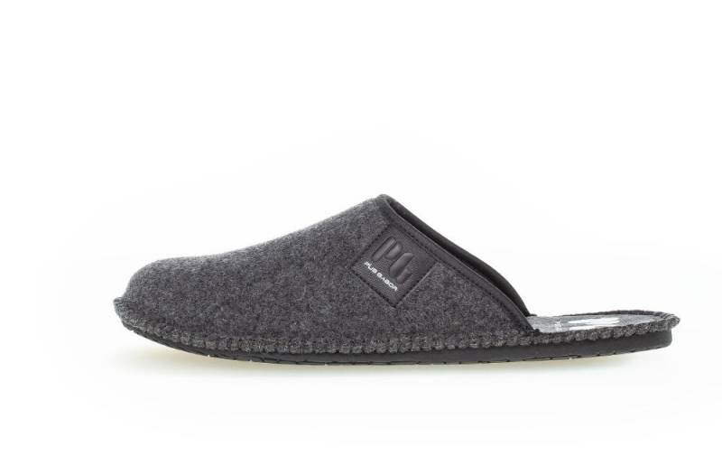 Klassische Hausschuhe anthrazit - Gr. - 41 von Gabor