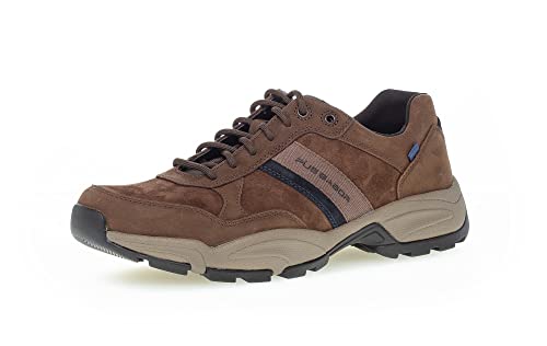 Pius Gabor Herren Sneaker Low,Halbschuhe,Wechselfußbett,zertifiziertes Leder,Men's,Halbschuhe,straßenschuhe,Espresso/Navy,41 EU / 7.5 UK von Gabor