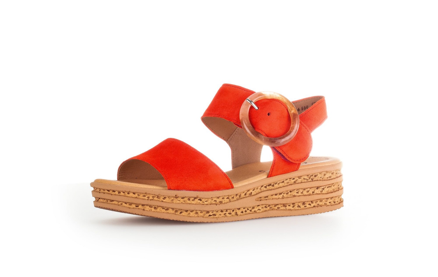 female Komfort Sandalen orange 38,5 von Gabor