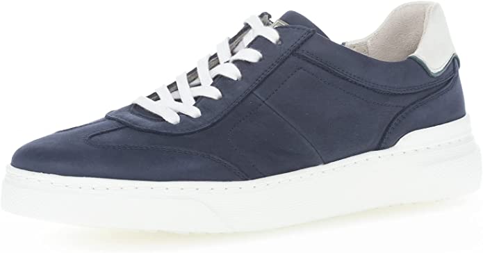 male Freizeit Schnürer blau Herren Sneaker 44,5 von Gabor