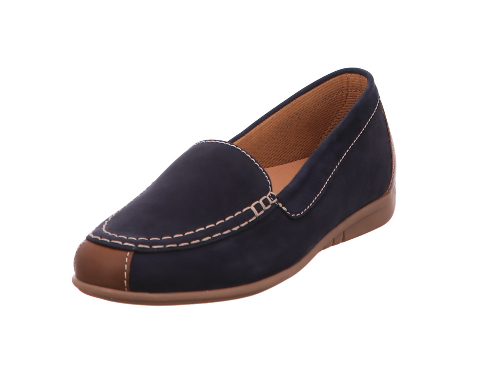 male Klassische Slipper blau Gabor Fashion Slipper 44.260.16 blau 37,5 von Gabor