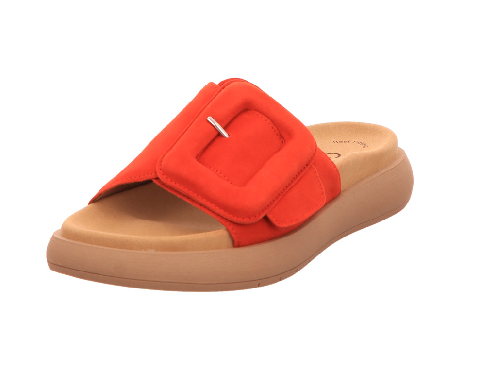 male Sportliche Sandalen orange Gabor Fashion Pantolette 43.751.1... 37 von Gabor