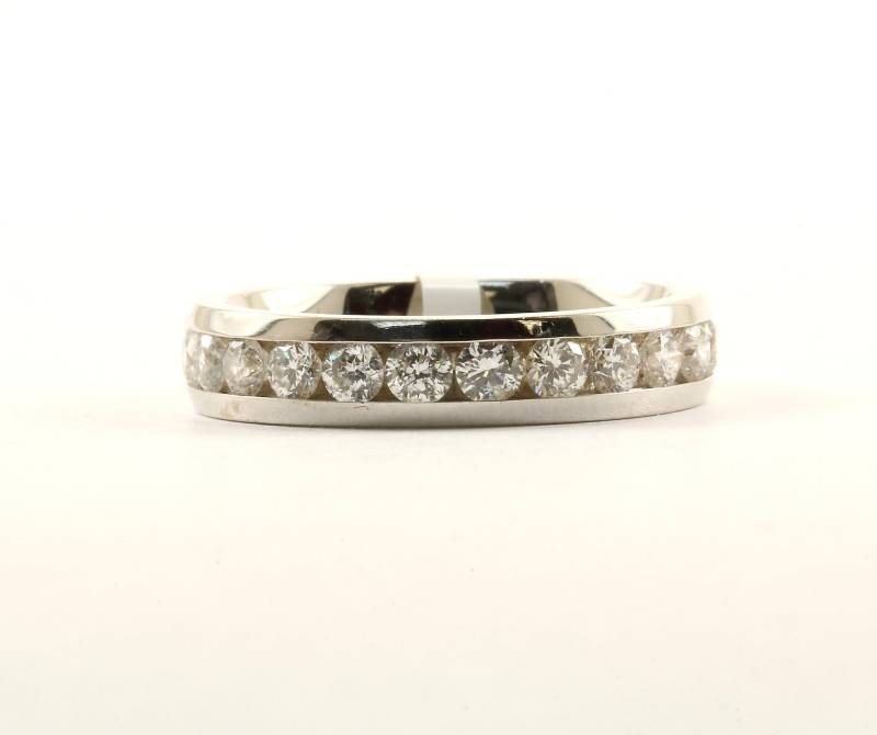 Größe 7 14K Gold 14 Natürliche Diamanten Schöne Unisex Ehering Design Ring Grg 94 von GabrielStar