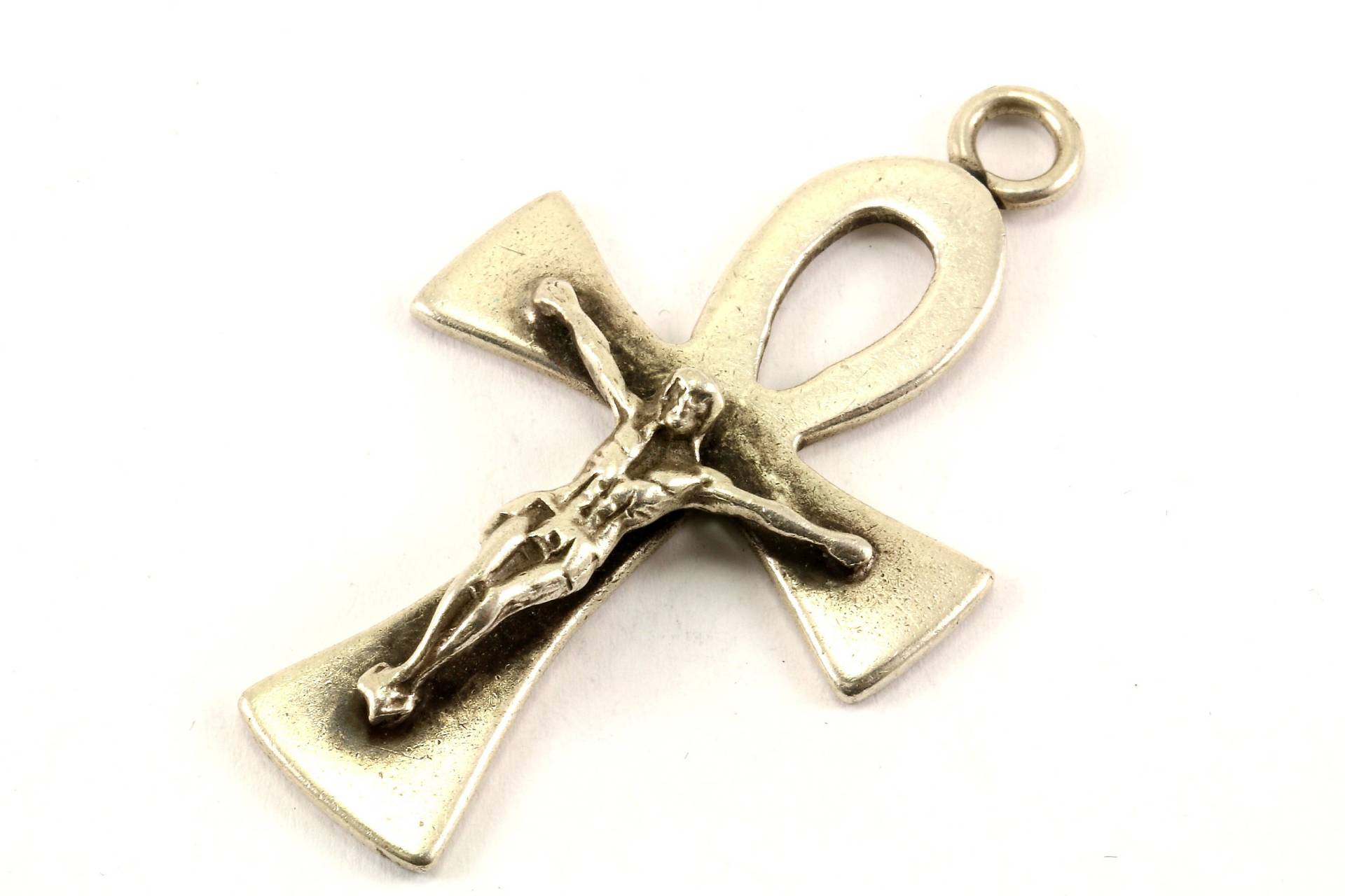 Jahrgang Kreuz Anhänger 925 Sterling Pd 1704 von GabrielStar