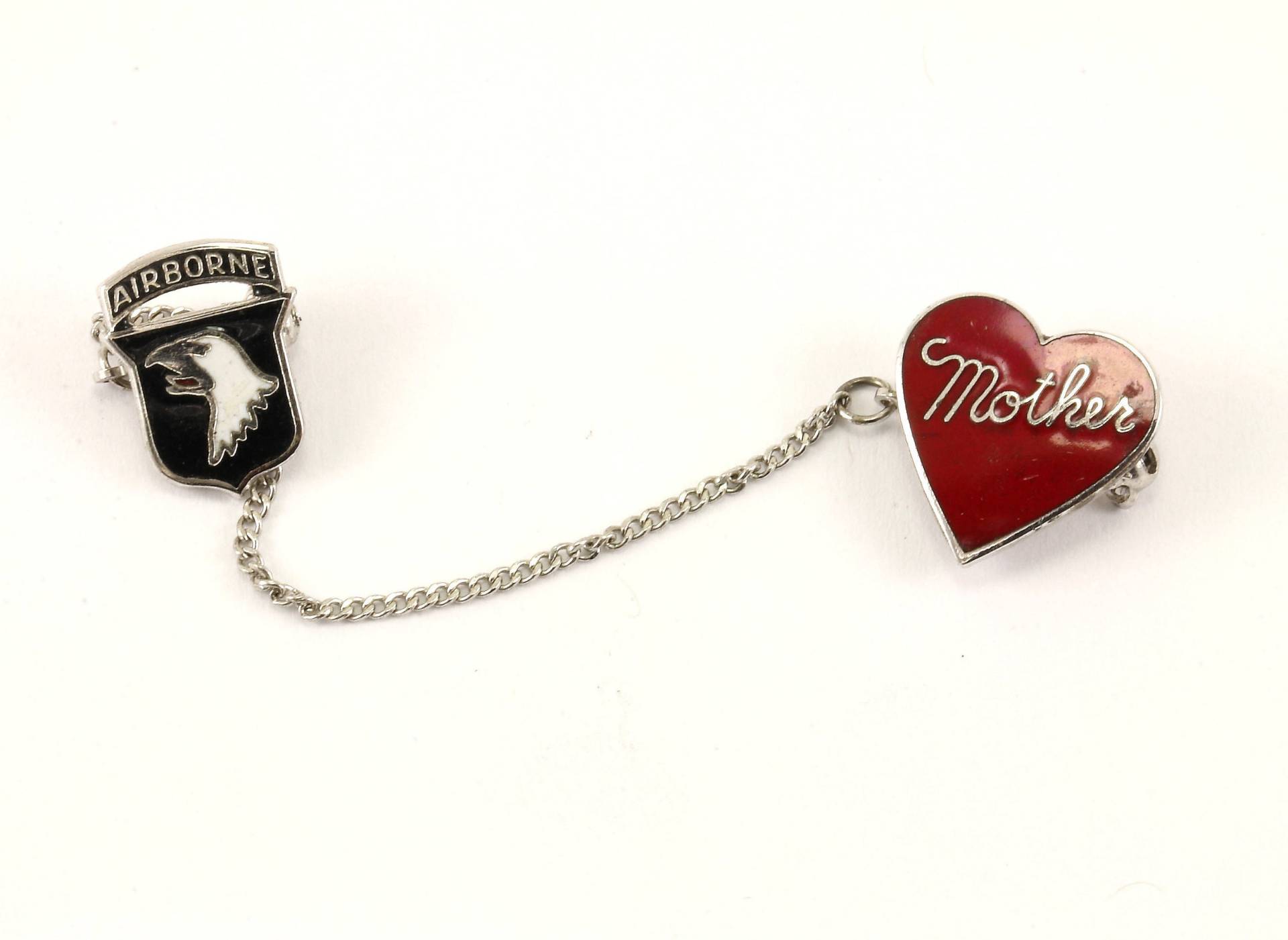 Vintage Airborn Screaming Eagles Mutter Pin/Brosche 925 Sterling Bb 971 Vintage Airborn Screaming Eagles Mutter Pin/Brosche 925 Sterling Bb 971 von GabrielStar