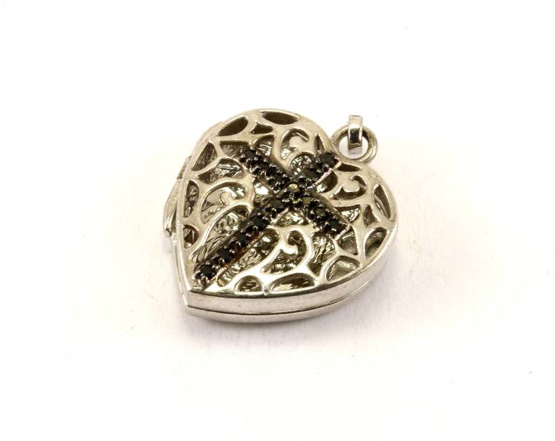 Vintage Herz Geformt Gesperrt Design Anhänger 925 Sterling Pd 1693 Vintage Herz Geformt Gesperrt Design Anhänger 925 Sterling Pd 1693 von GabrielStar