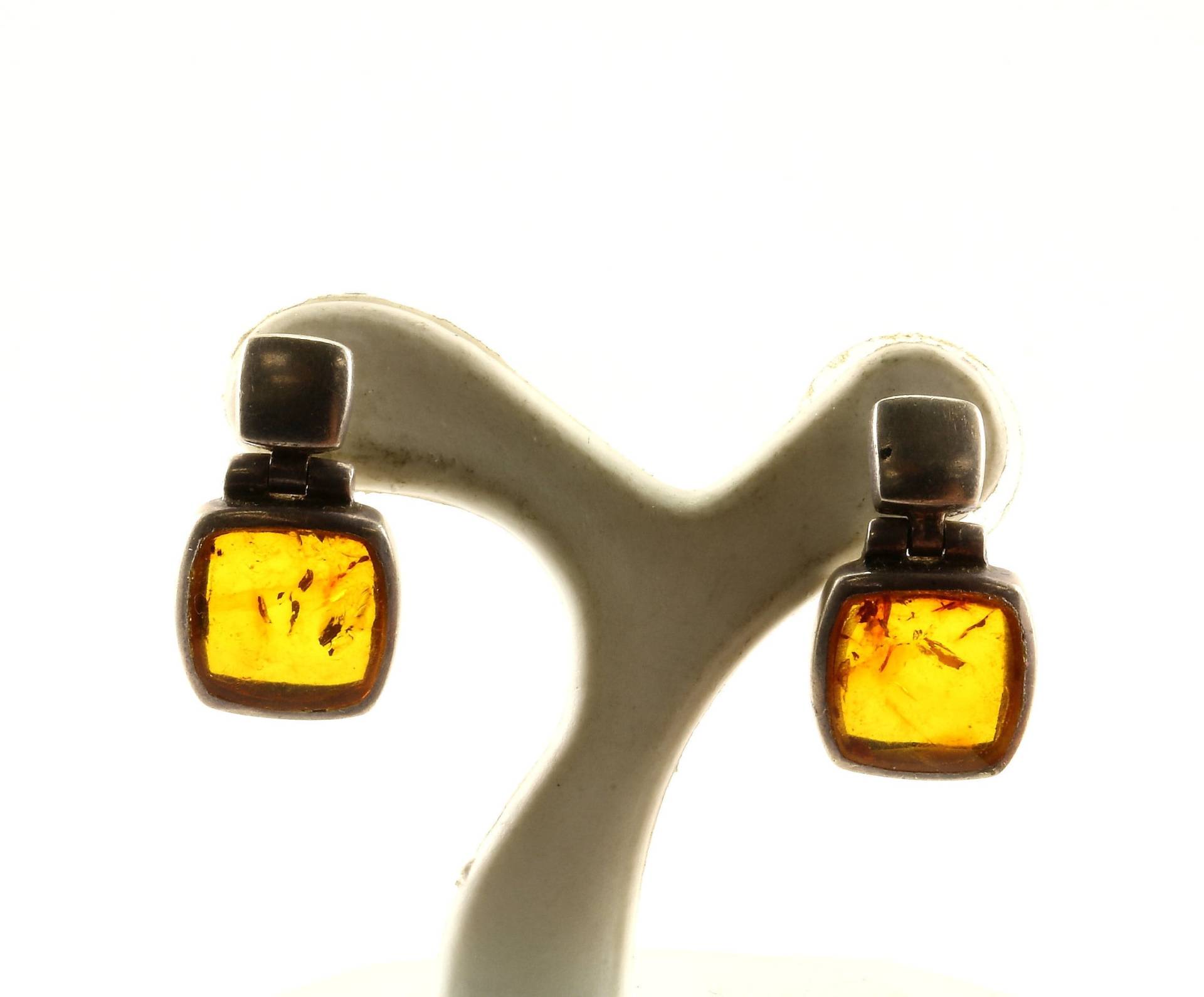 Vintage Kissen Form Bernstein Ohrstecker Ohrringe 925 Sterlingsilber Er 677 Vintage Kissen Form Bernstein Ohrstecker Ohrringe 925 Sterlingsilber Er 677 von GabrielStar