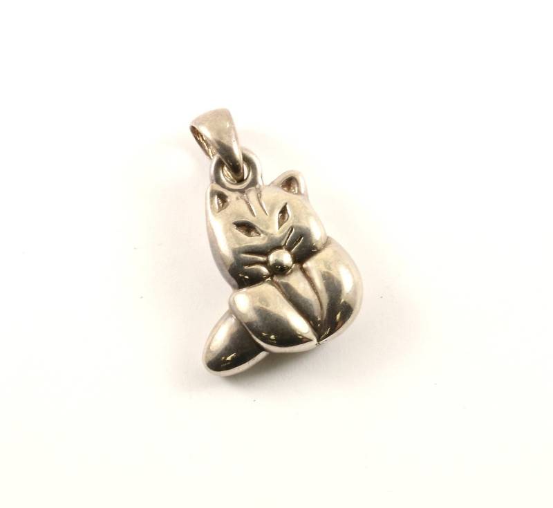 Vintage Niedliche Katze Kätzchen Design Anhänger 925 Sterling Pd 1730 Vintage Niedliche Katze Kätzchen Design Anhänger 925 Sterling Pd 1730 von GabrielStar