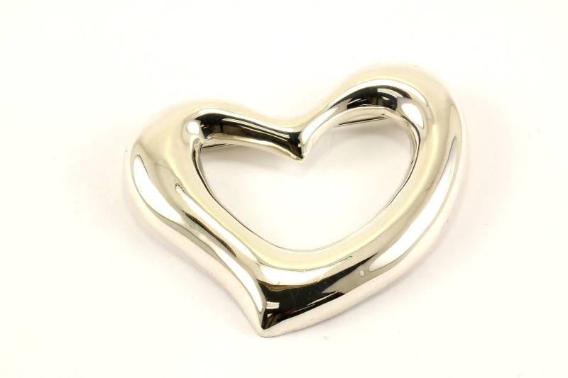 Vintage Offenes Herz Design Anstecknadel/Brosche 925 Sterling Bb 959 Vintage Offenes Herz Design Anstecknadel/Brosche 925 Sterling Bb 959 von GabrielStar